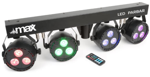 MAX LED Parbar 4-Way 3x 4-in-1 RGBW